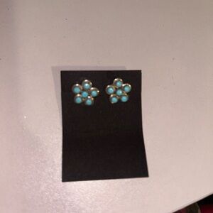 Flower Silver earrings